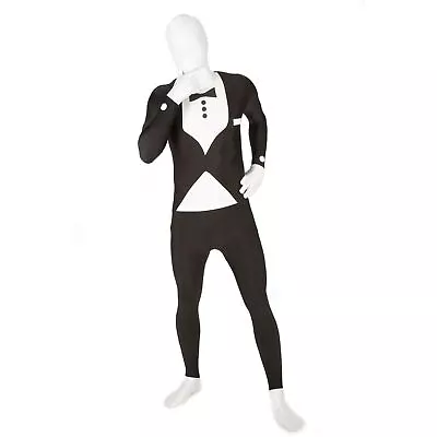 Tuxedo Morphsuit Fancy Dress Costume M - XXL Stag Do Party Festival Halloween • £29.99