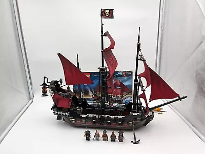 LEGO Curse Of The Caribbean 4195 Queen Anne's Revenge Pirate Ship With BA TOP • £282.53