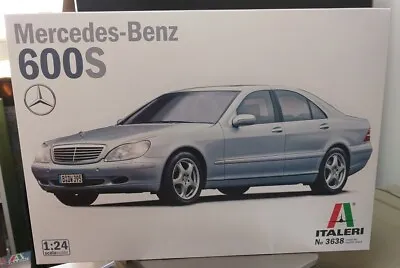 MERCEDES BENZ 600S ITALERI 1:24 Plastic Model Kit 3638 • $26.90