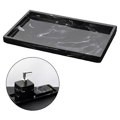 1x Luxury Resin Bathtub Serving Tray Dish Dispenser For Jewelry Tissues Soap • £18.62