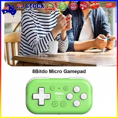 8Bitdo Micro Gamepad Bluetooth-compatible For Switch/Raspberry Pi (Green) * • $27.83