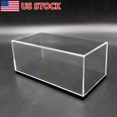 1:43 Acrylic Case Display Box Show Transparent Dust Proof With Base For Model US • $12.99