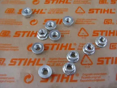 (x10) Genuine Stihl Chainsaw Carburetor Hex Lock Nuts - Ms200t Ms461 Ms660 Ms261 • $15.99