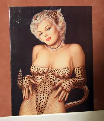 1992 OLIVIA De BERARDINIS - Vintage Art-Work Greeting Card - Marilyn Monroe? • $14.99