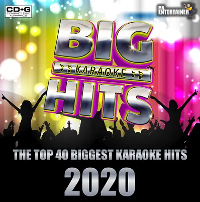 2020 Karaoke Chart Hits Mr Entertainer Big Hits Double CDG Disc Set. Pop Top 40 • £12.95