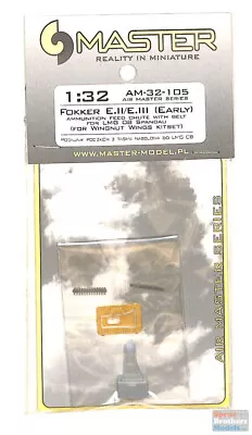 MASAM32105 1:32 Master Model Fokker E.II / E.III Early Ammunition Feed Chute • $17.09