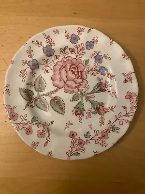 Johnson Bros Rose Chintz Earthenware 6.5  Plate England Preowned • $23.16