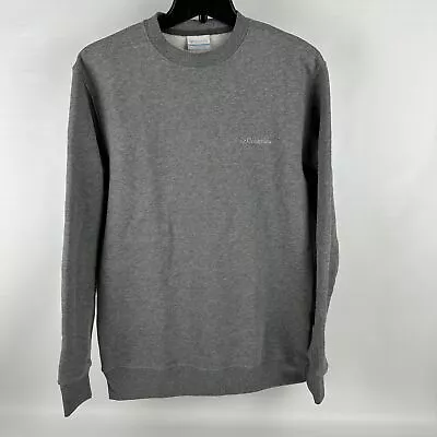 Columbia Men's Hart Mountain II Crew Sweatshirt Grey-Small • $26.99