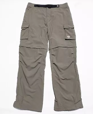 $29.95 • Buy Mountain Hardwear Convertible Pants Mens Large Cargo Hiking Outdoors Mesa OM2192