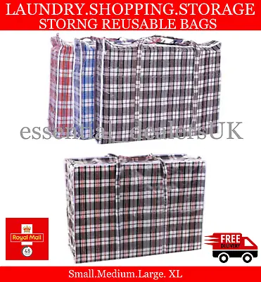 £1.99 • Buy Laundry Bags Shopping Bags Ideal For Laundry Moving Shopping Storage Toy Storage