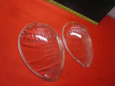 1937 1938 1939 Ford Headlight Lens Glass Pair Original Headlamp Twolite • $79.95