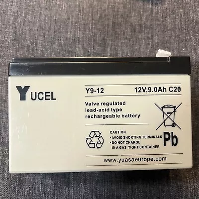 Yucel Y9-12 Battery Never Used Stored Without Box • £9.99