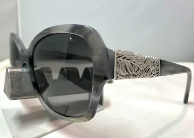 Maui Jim Swaying Palms Mj 530-91 White Gold With Grey Polarized Sunglasses New 9 • $160