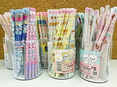 New San-X 12 Pcs Pencil SET Rilakkuma Sumikko Gurashi Jinbesan Mamegoma Cute • $17.38