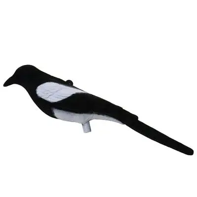 £7.12 • Buy Flocked Realistic Calling Magpie Decoy Shooting Hunting Decoying Bait