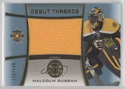 2015 Upper Deck Ultimate Collection Debut Threads /149 Malcolm Subban Rookie RC • $2.84