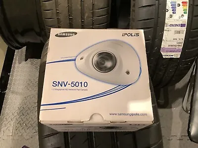 Samsung Ip Network Cctv Camera Snv-5010 Ipolis Onvif Flat Camera • £50