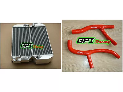 Aluminum Radiator + Hose Suzuki DRZ400E 00-2004 Y K1 2001 2002 2003 • $100