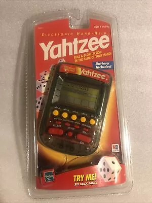 NEW In Package - 1999 Milton Bradley Hasbro Yahtzee Electronic Hand-Held • $171.30