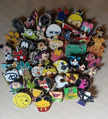 Disney Pin Trading Lot 25 All Different & Tradable • $15.99