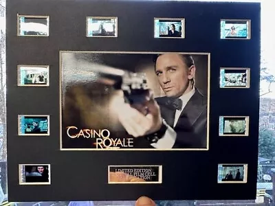 James Bond 007 Casino Royale Film Cell 2010 With Coa • £4.99