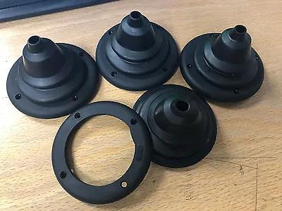 £39.95 • Buy 4 X Boat Rubber Cable Grommet Gland Cone Steering Control Marine Witches Hat 