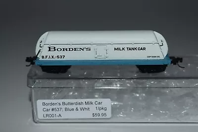 N Scale Ken Ray Models 001 Bordens Milk Butterdish Milk Car 537 C36704 • $59.99
