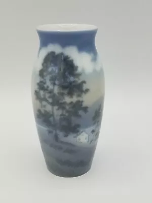 Copenhagen Denmark Small Porcelain Vase # 36 • $19.99