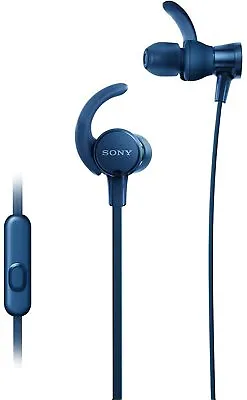 $116.02 • Buy Branded MDR-XB510AS Sony Wired Splashproof Headphone Sports In-Ear With Mic