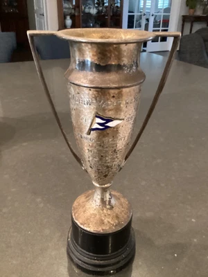 $49.99 • Buy Antique Morris Yacht Club 1926 Silverplate Championship 2nd Prize Kid Class