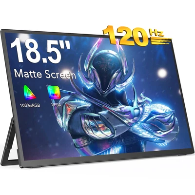 $339.99 • Buy 120Hz Portable Monitor 1080P 18.5  Gaming Screen Freesync Switch Display For PS5