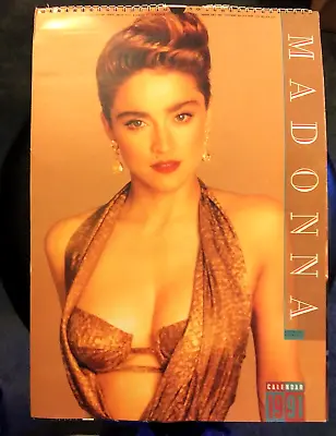 Madonna - 1991 Calendar  Culture Shock Official  UK • $12