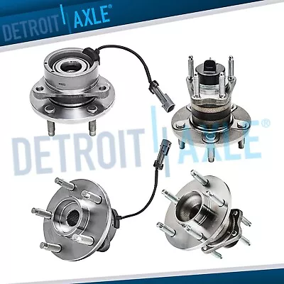 4pc Front Wheel Bearing & Rear Hub Kit For 2005-10 Chevy Cobalt HHR G5 ABS 5-Lug • $152.84