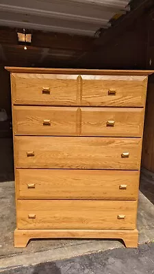 Vaughan-Bassett Wooden Dresser (18x39x52 In.) - Good Condition • $50