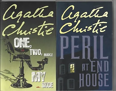 £7.50 • Buy 2 X Paperbacks   Agatha Christie  Peril At End House & One, Two Buckle My Shoe