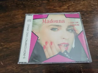 CD SINGLE MADONNA - LUCKY STAR (Rare 80's 90's Australian) • $6.20