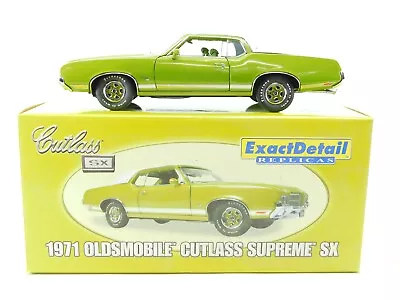 1:18 Scale Exact Detail Replicas Die-Cast 304 1971 Oldsmobile Cutlass Supreme SX • $119.95