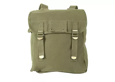 Rothco 2270 Heavyweight Canvas Musette Bag - Olive Drab (O.D.) • $21.99