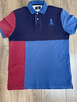 Hackett Classic Fit Multi Coloured Polo ShirtSize: Medium • £10