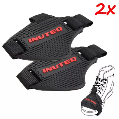 Mens Motorcycle Shift Shoe Boot Protector Bicycle Guard Cover Gear Shifter Pad • $8.99