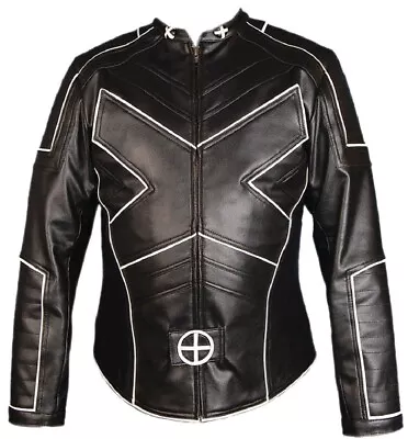 Stylish Trendy X-Men's Leather Jacket Real Soft Lambskin Slim Fit Jacket  • $149.99