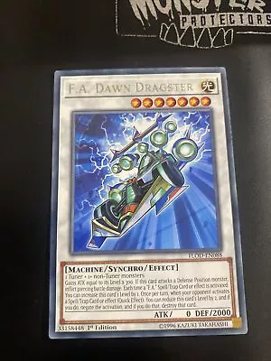 Yugioh F.a. Dawn Dragster Rare Flod-en088 1st Edition • £1.69