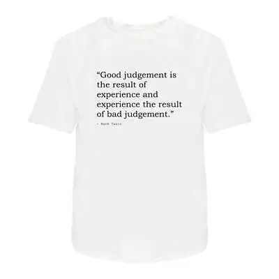Mark Twain Quote Men's / Women's Cotton T-Shirts (TA162381) • $16.15