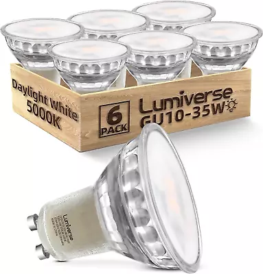 GU10 LED Bulb Non-Dimmable 4W (50W Equivalent) 100 Degree Flood Beam 5000K Dayl • $24.82