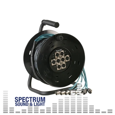 £67.95 • Buy Chord Audio Multicore 8/0 XLR 10M. On Reel [173.915UK] Stage Box Snake On Drum M