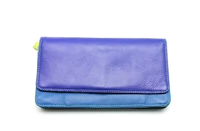 Mywalit Multicolor Nappa Leather Classic Medium Wallet  • $55