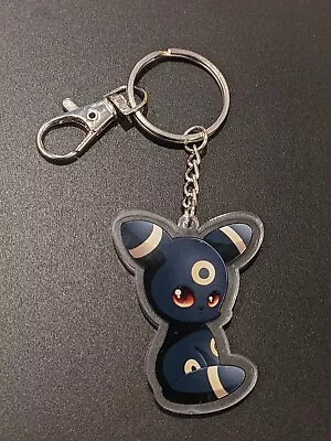 Pokemon Umbreon Eeveelution Dark Type Keyring Keychain Cosplay Cute Kawaii Chibi • $9