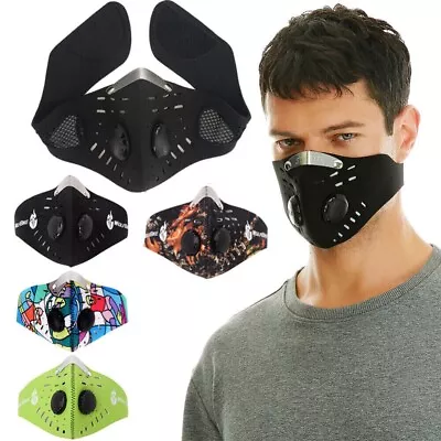 Outdoor Breathable Half Face Mask Reusable Motorcycle Cycling Sports Face Cover • $6.98