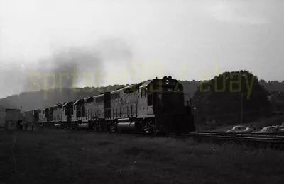 BO Baltimore & Ohio EMD GP38 Locomotive #3838 - Vintage Railroad Negative • $19.45