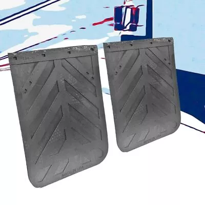 $59.95 • Buy Mud Flaps 30 X 24  Semi Truck/Trailer Heavy Duty 3/8 Thick Rubber 1 Pair Chevron